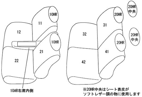 シートレイアウト